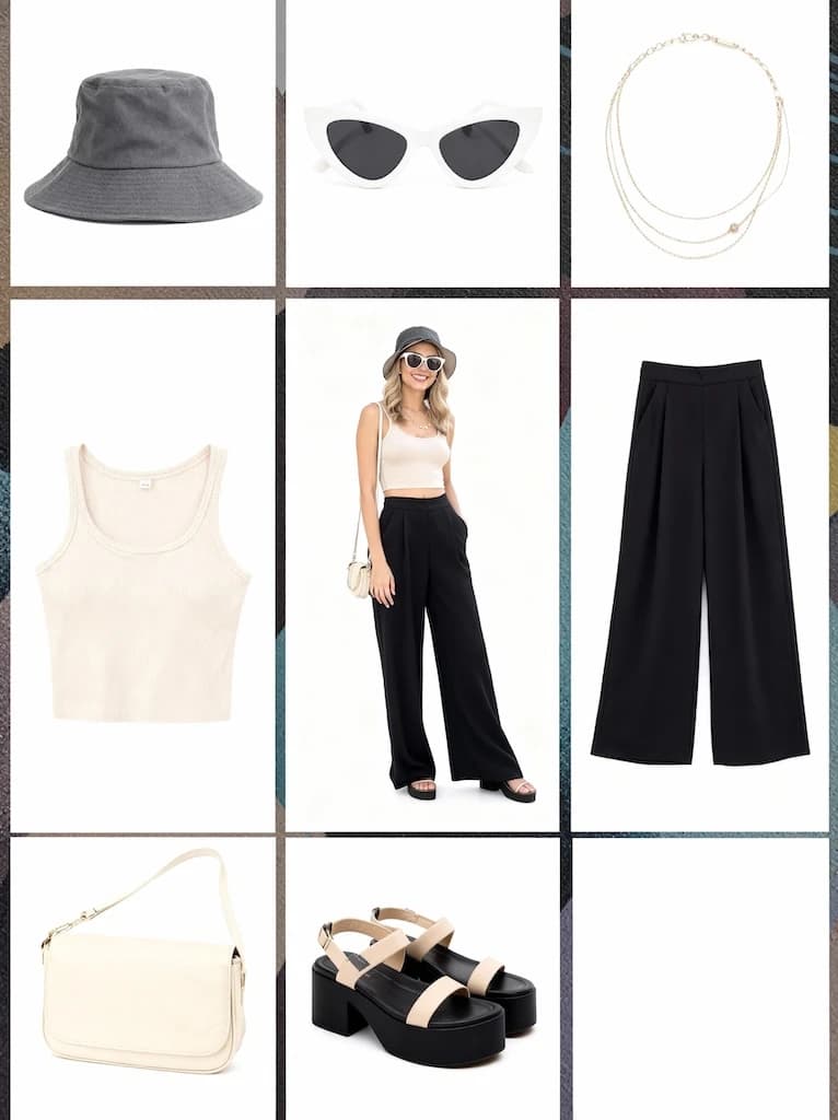 Mit Nano Banana Pro erstelltes Ergebnis für OOTD-Generator