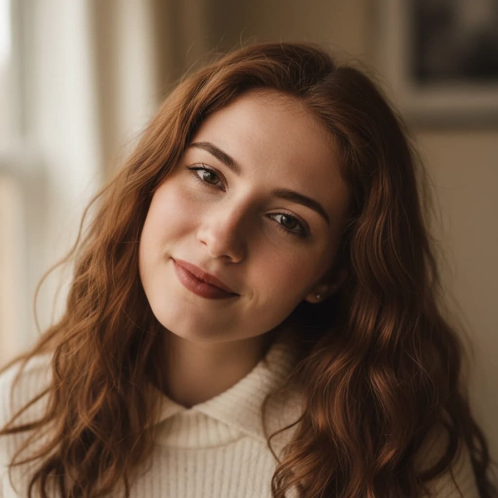 Photo originale pour le modèle Filtre coiffure tressée IA